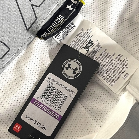 UNDER Armour New with Tags Lead Off White Relaxed Baseball Pants Size 2XL - Picture 6 of 14